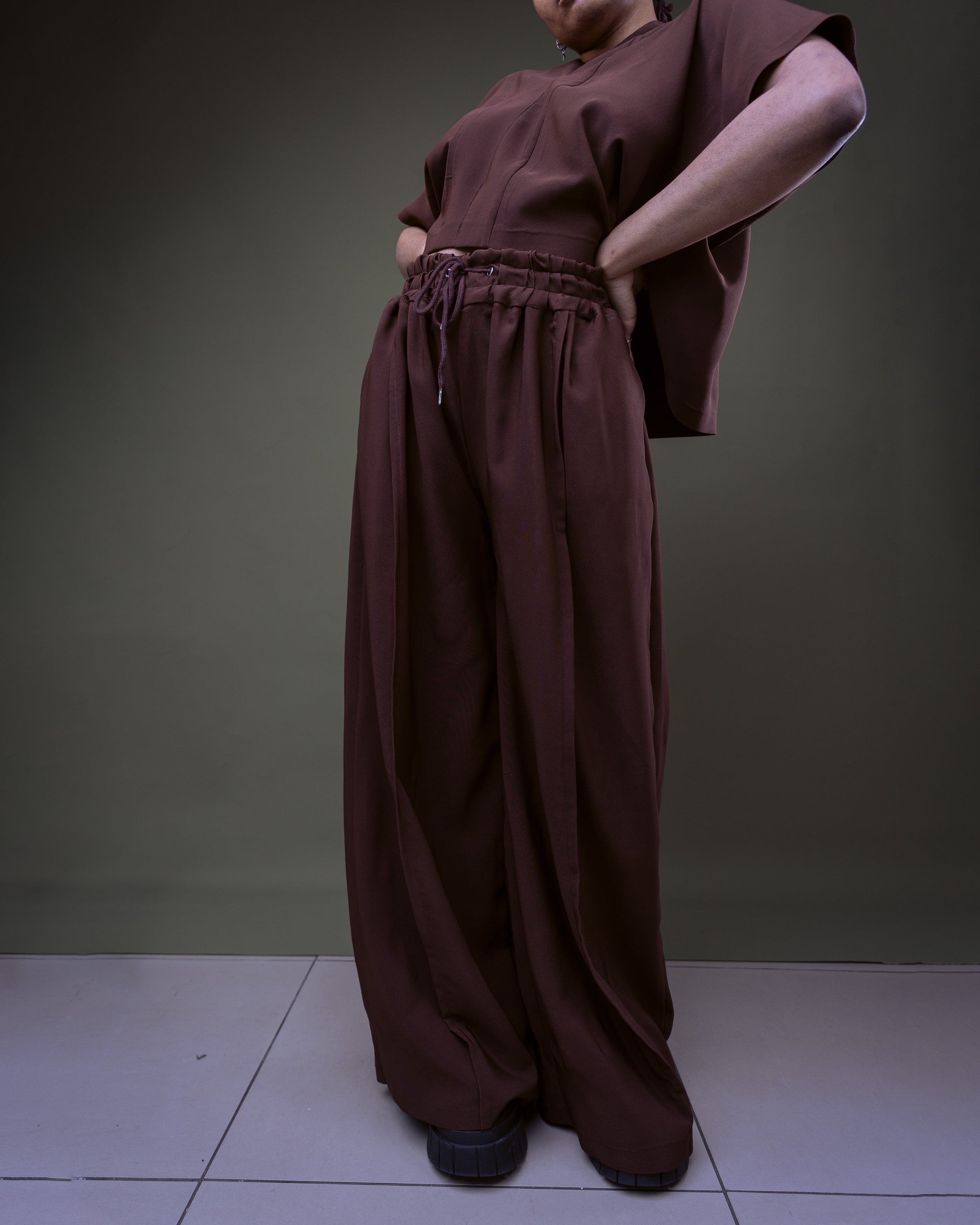 Non-Binary Wide Leg Trouser | Jumbo Trouser