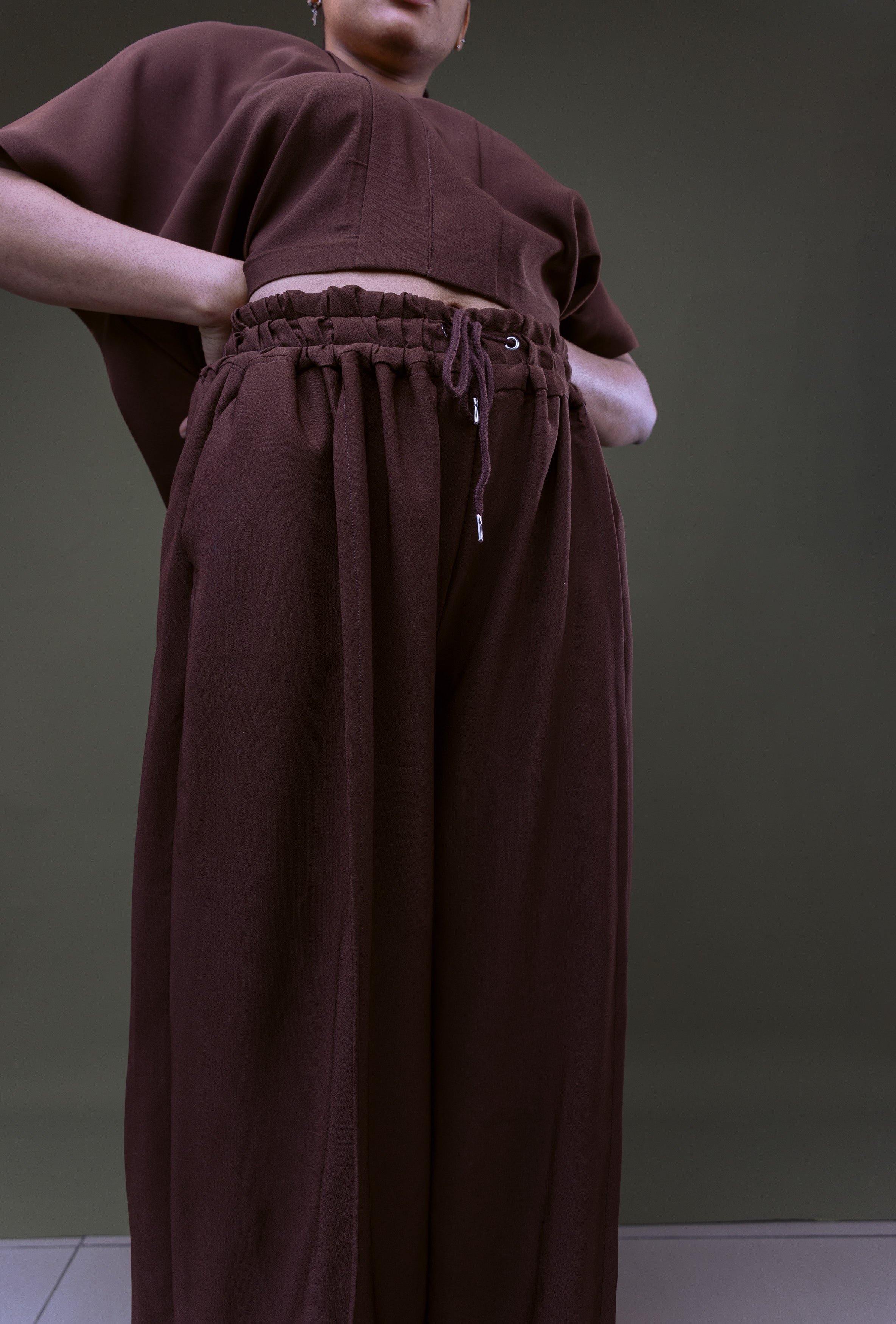 Non-Binary Wide Leg Trouser | Jumbo Trouser