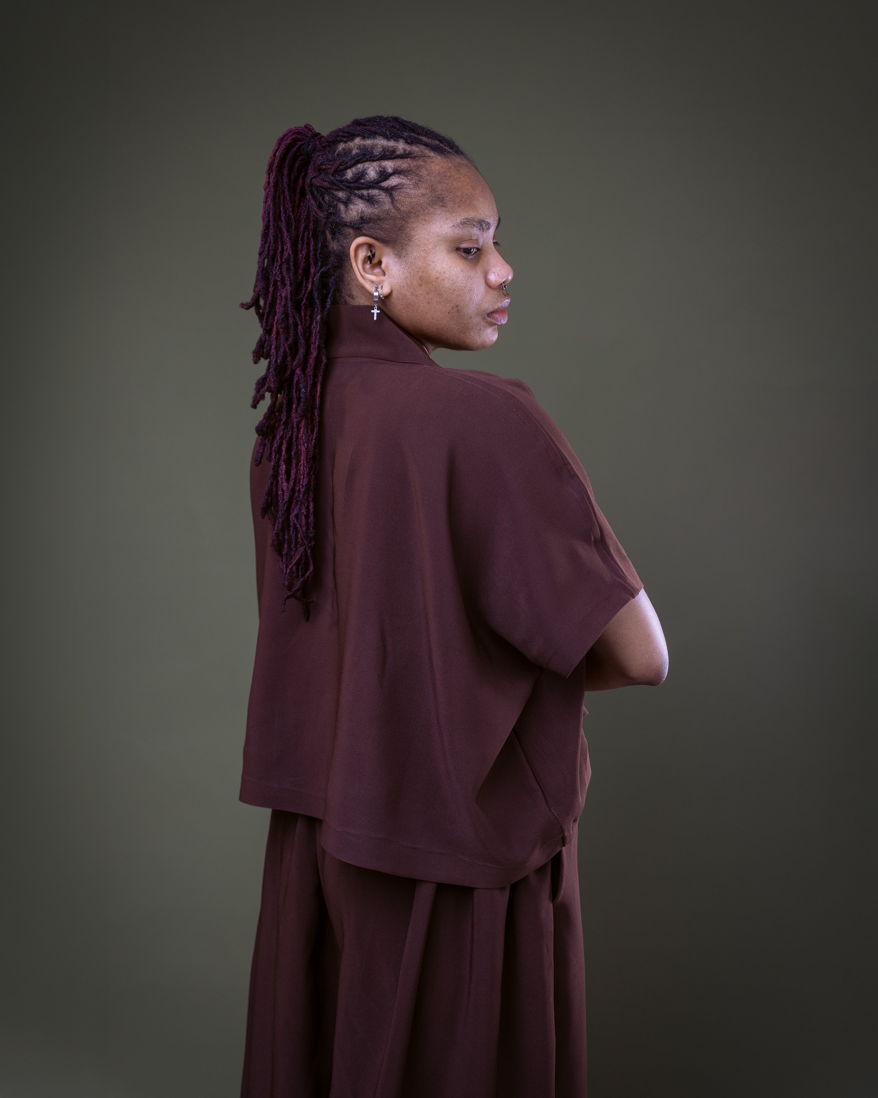 Non-Binary Top | Loose Gillet