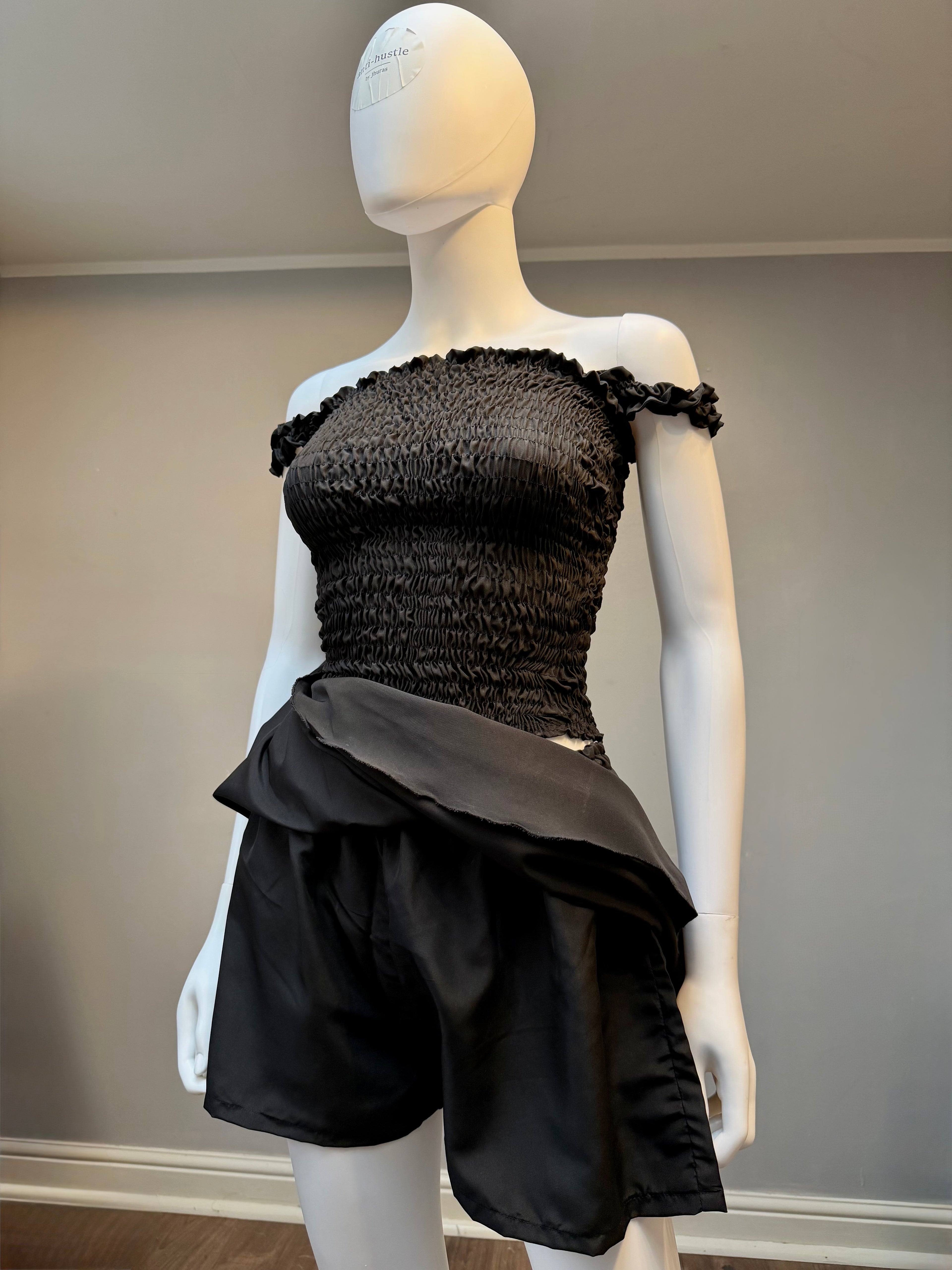 Smoked Summer two-piece top and flared skort