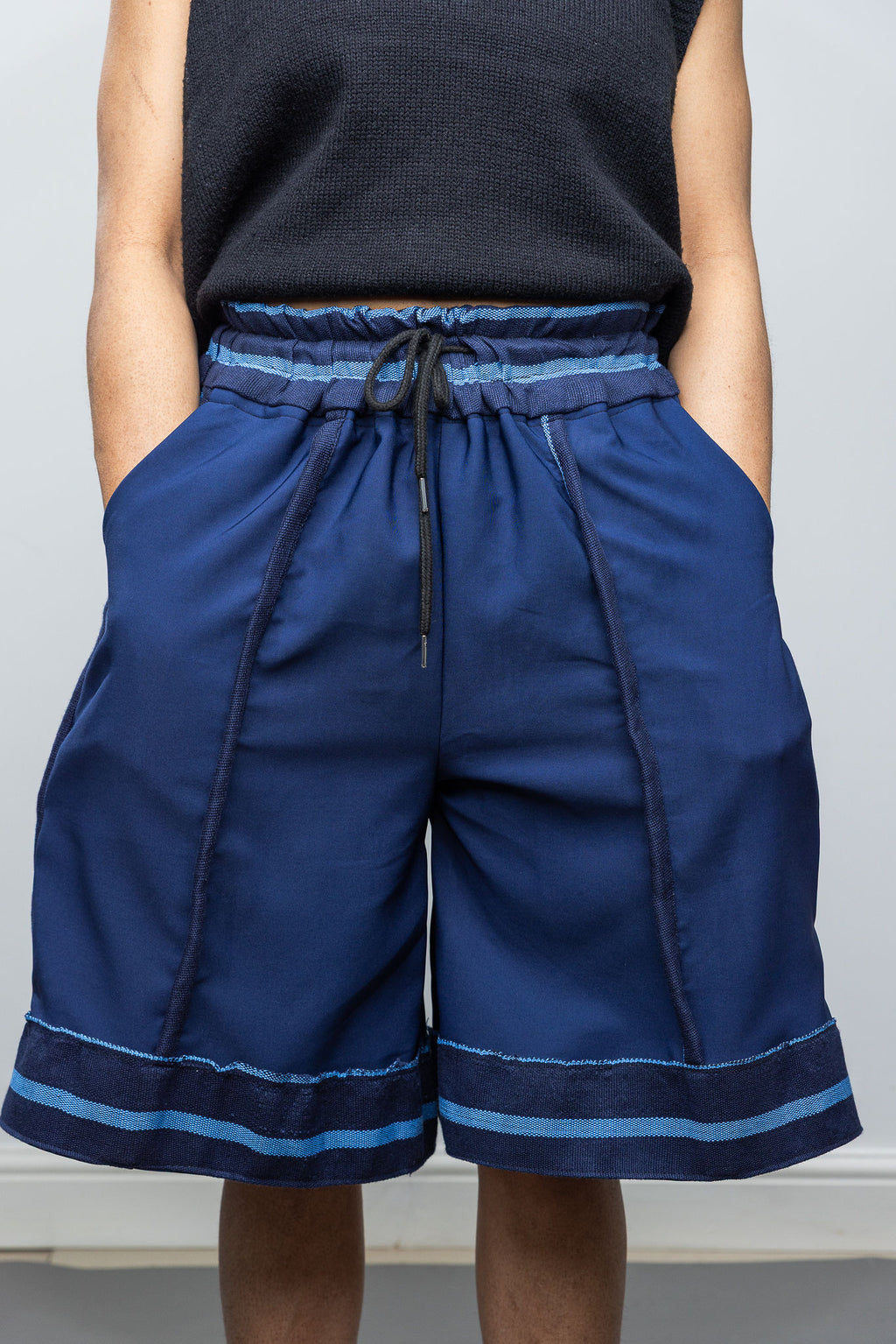 Unisex Summer Jorts | Jumbo Afro Jorts| Aso-oke| Ankara