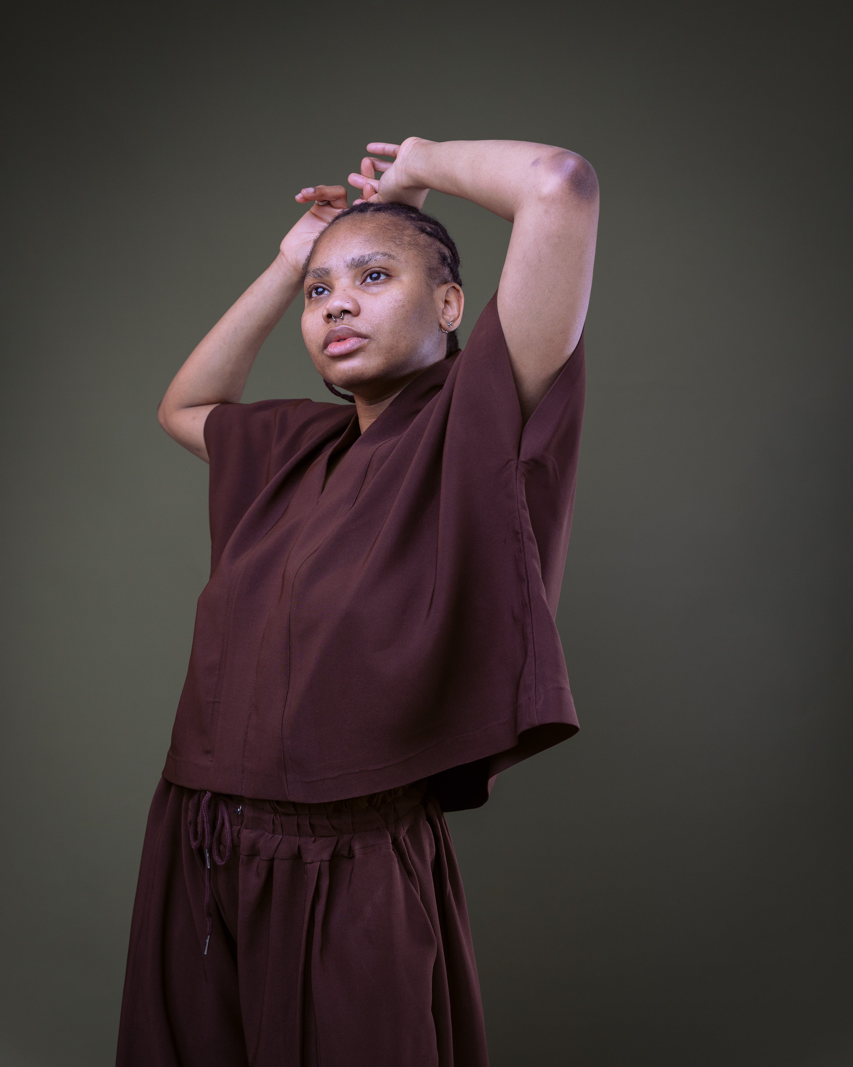Non-Binary Top | Loose Gillet