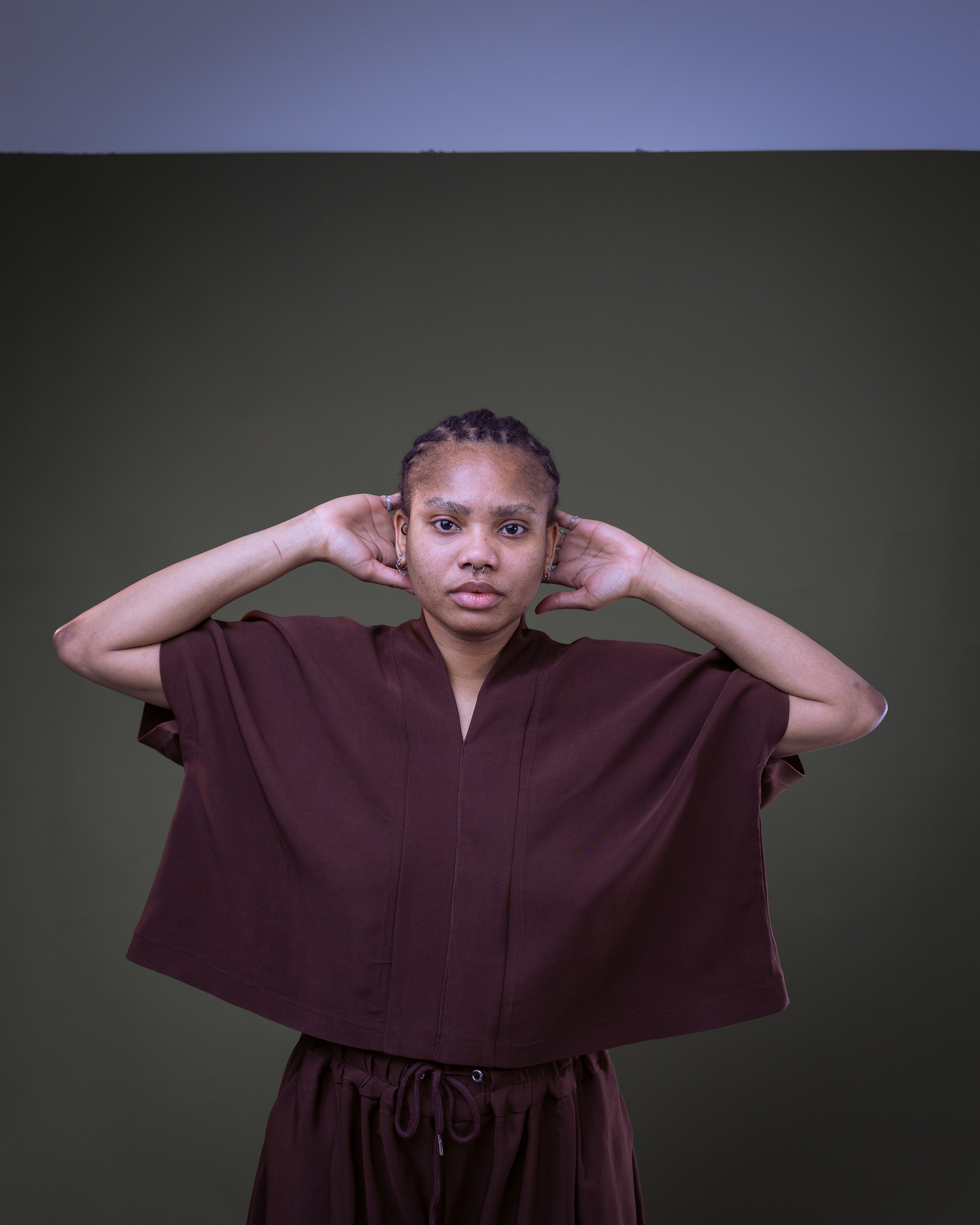 Non-Binary Top | Loose Gillet