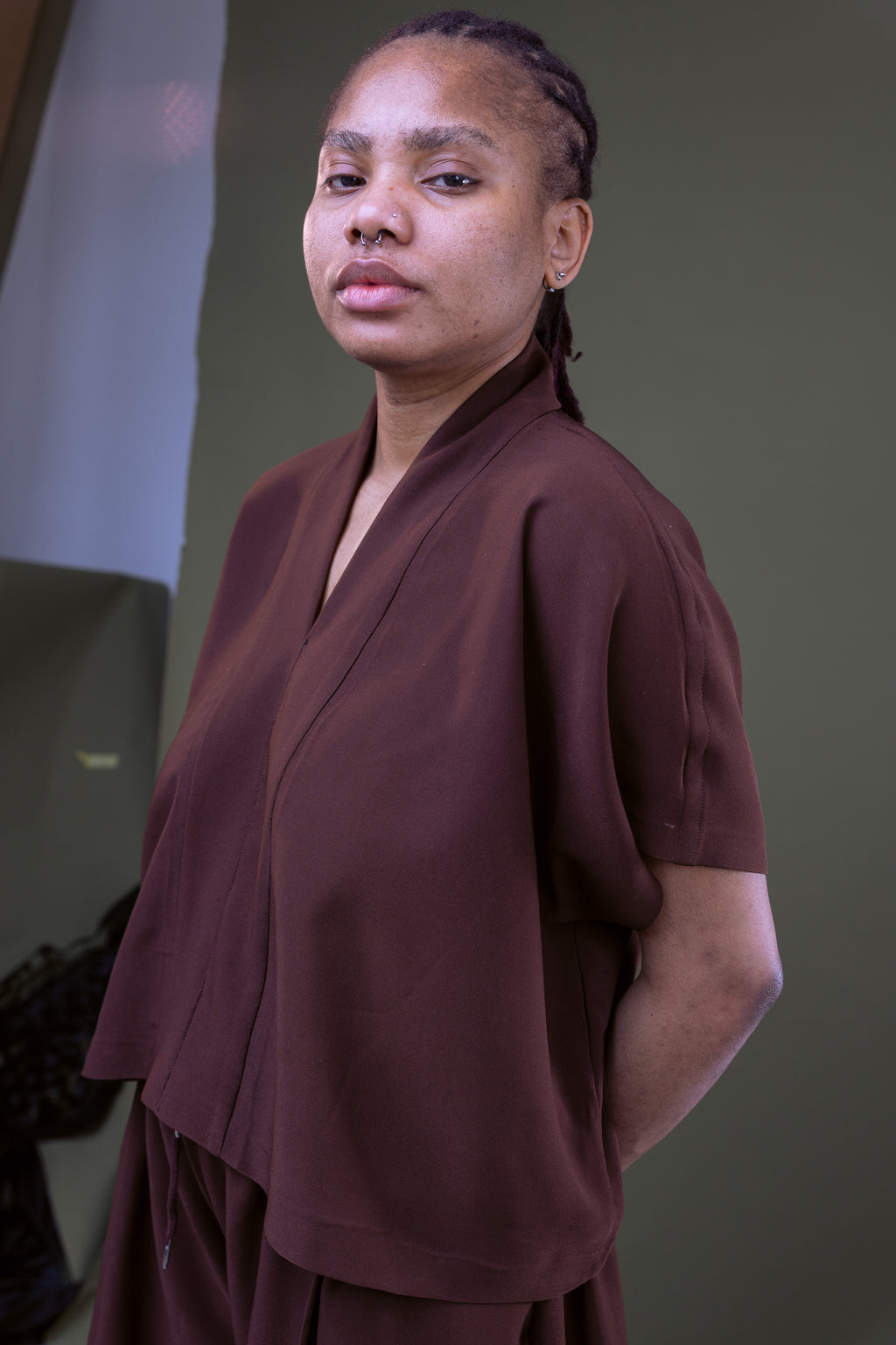 Non-Binary Top | Loose Gillet