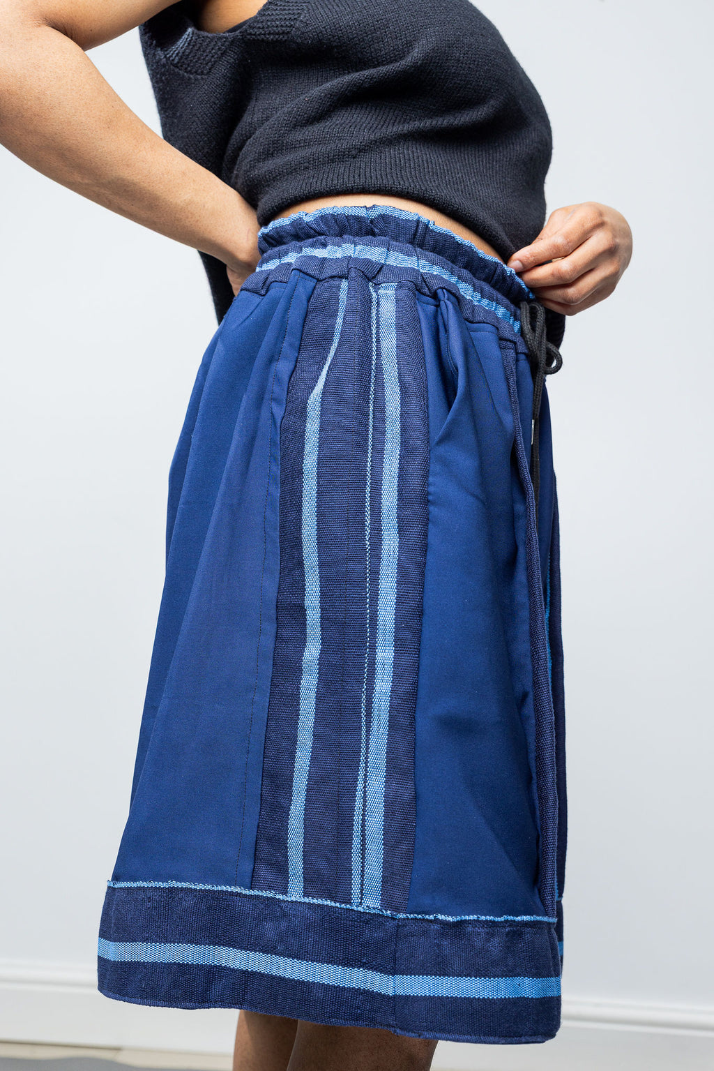 Unisex Summer Jorts | Jumbo Afro Jorts| Aso-oke| Ankara