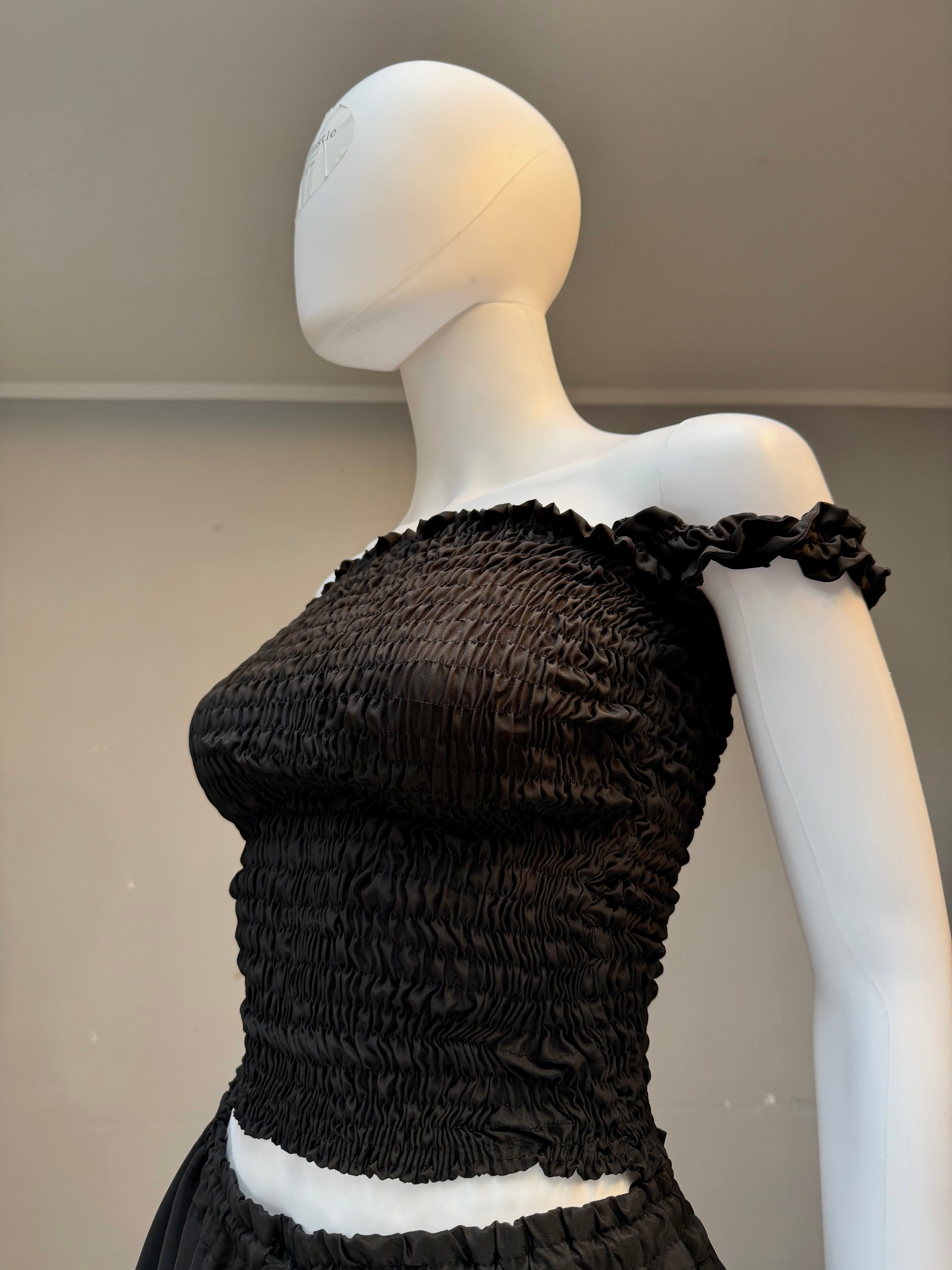 Smoked Summer two-piece top and flared skort