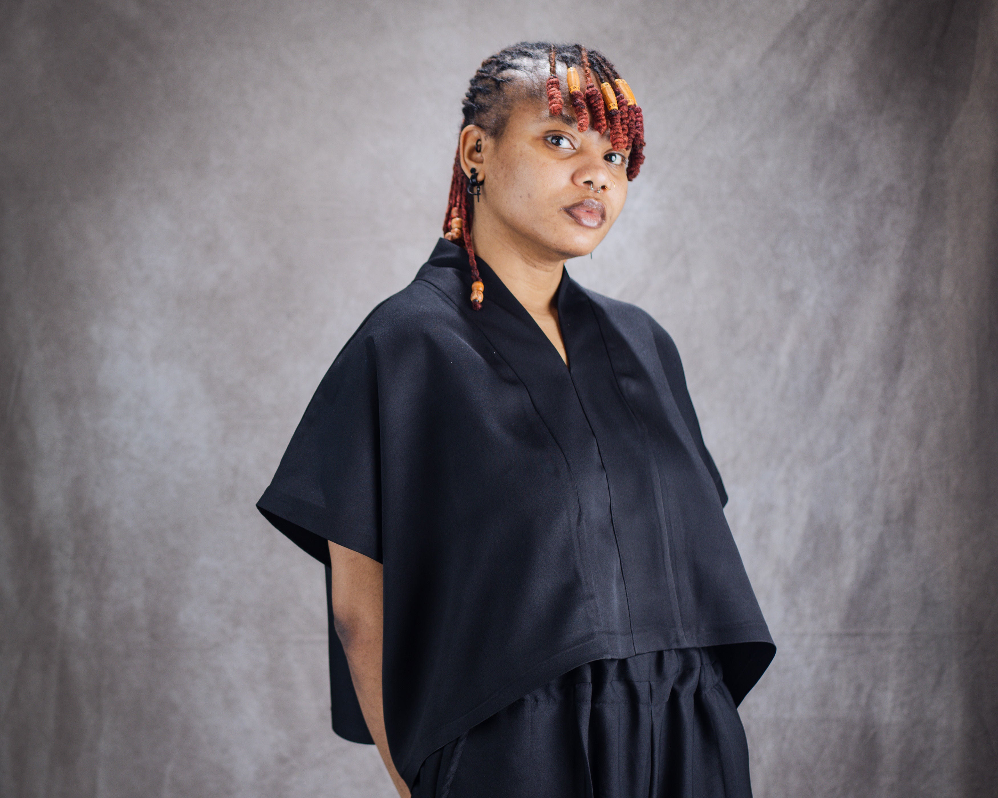Non-Binary Top | Loose Gillet