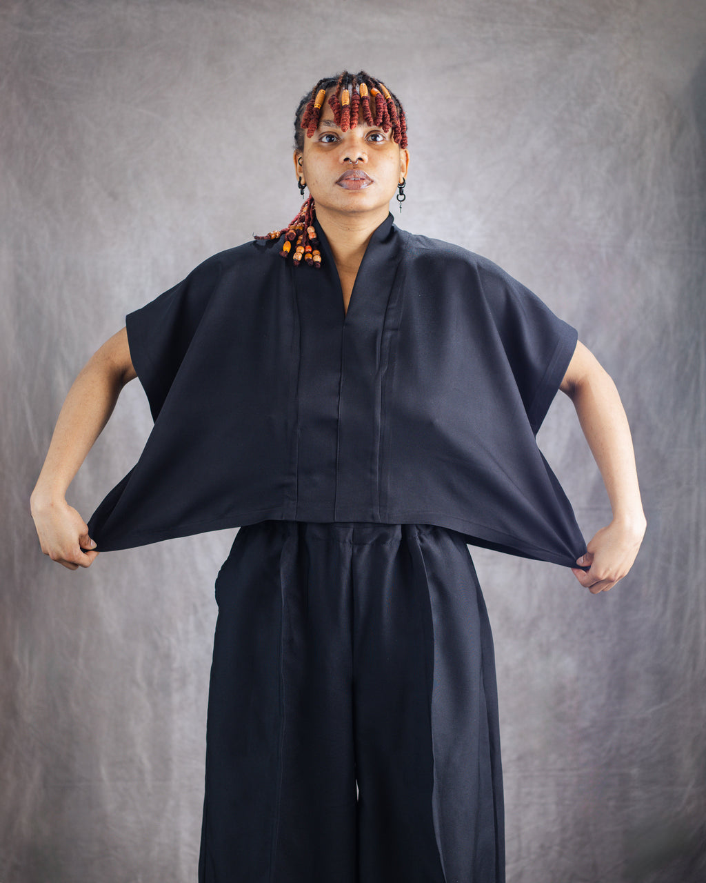 Non-Binary Top | Loose Gillet