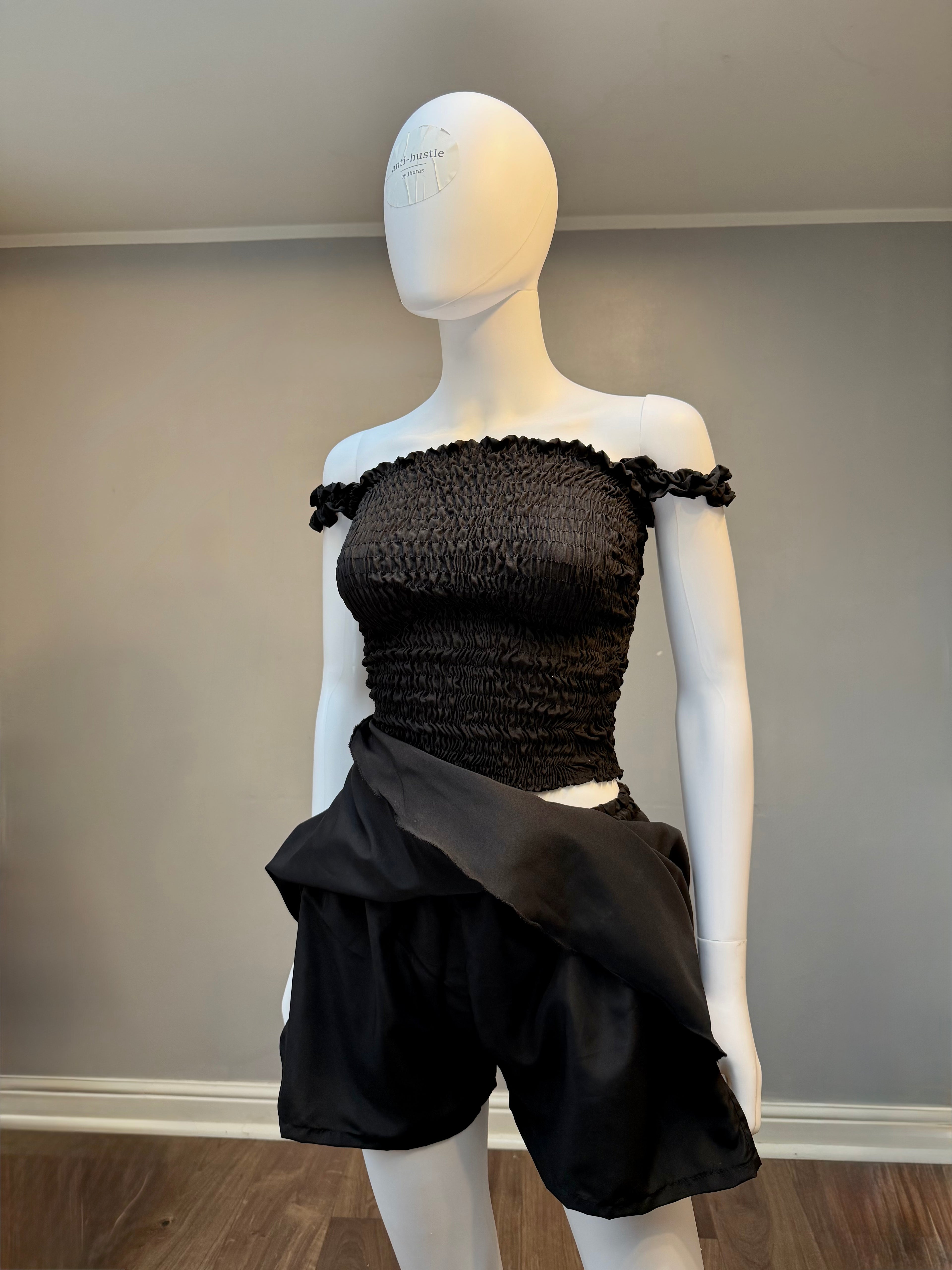 Smoked Summer two-piece top and flared skort