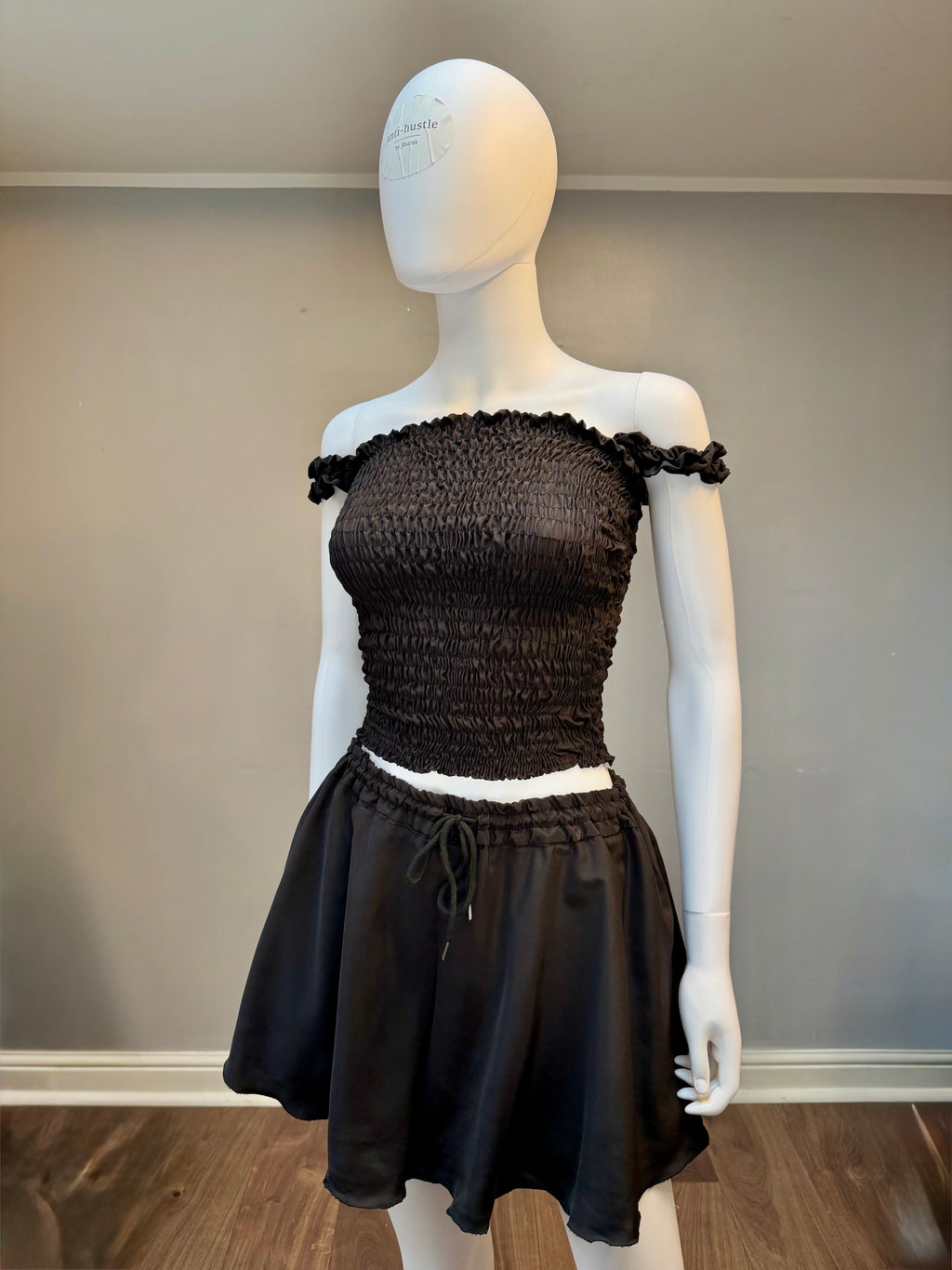 Smoked Summer two-piece top and flared skort