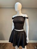 Smoked Summer two-piece top and flared skort