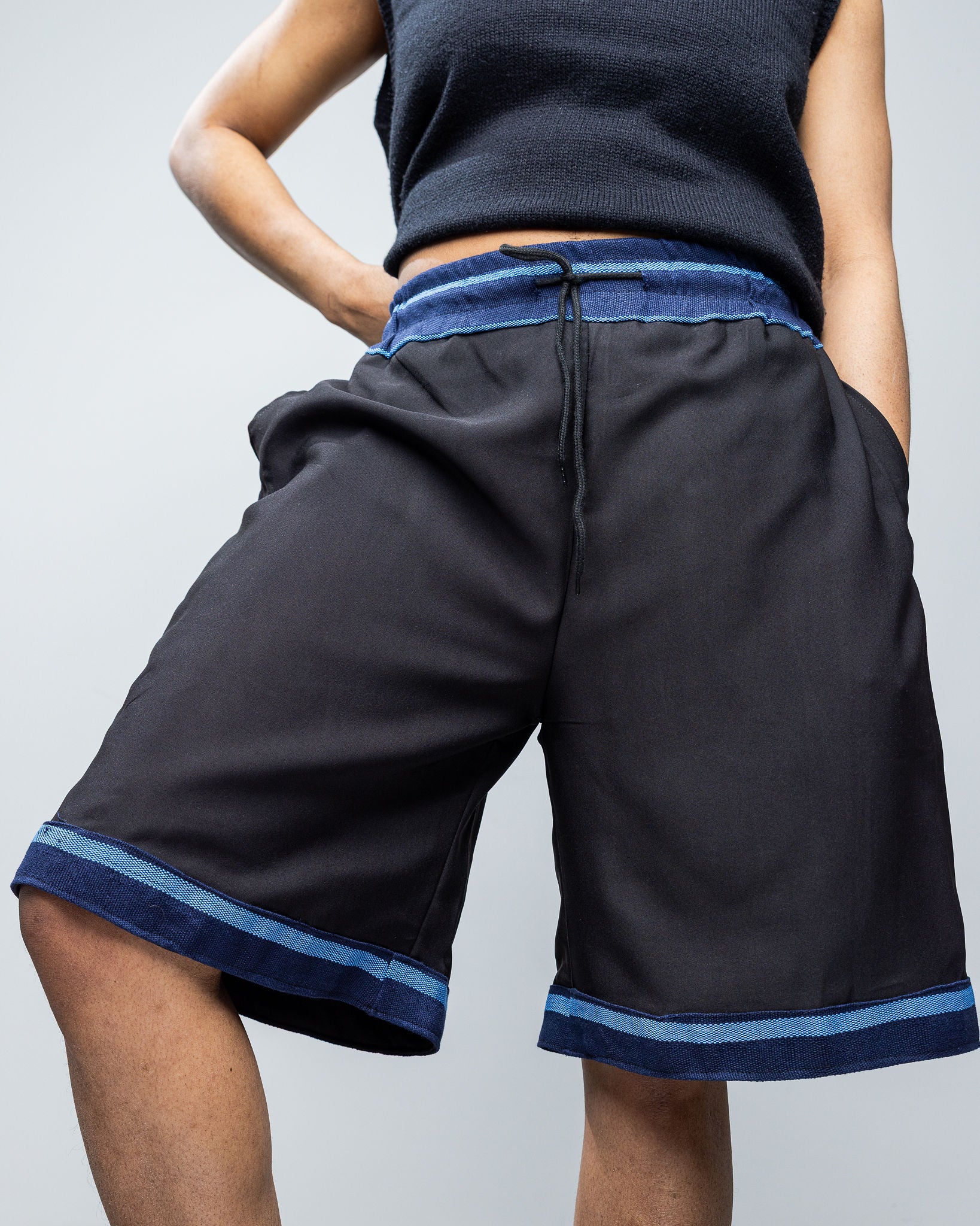 Unisex Summer Shorts |  Afro fusion| Aso-oke| Ankara