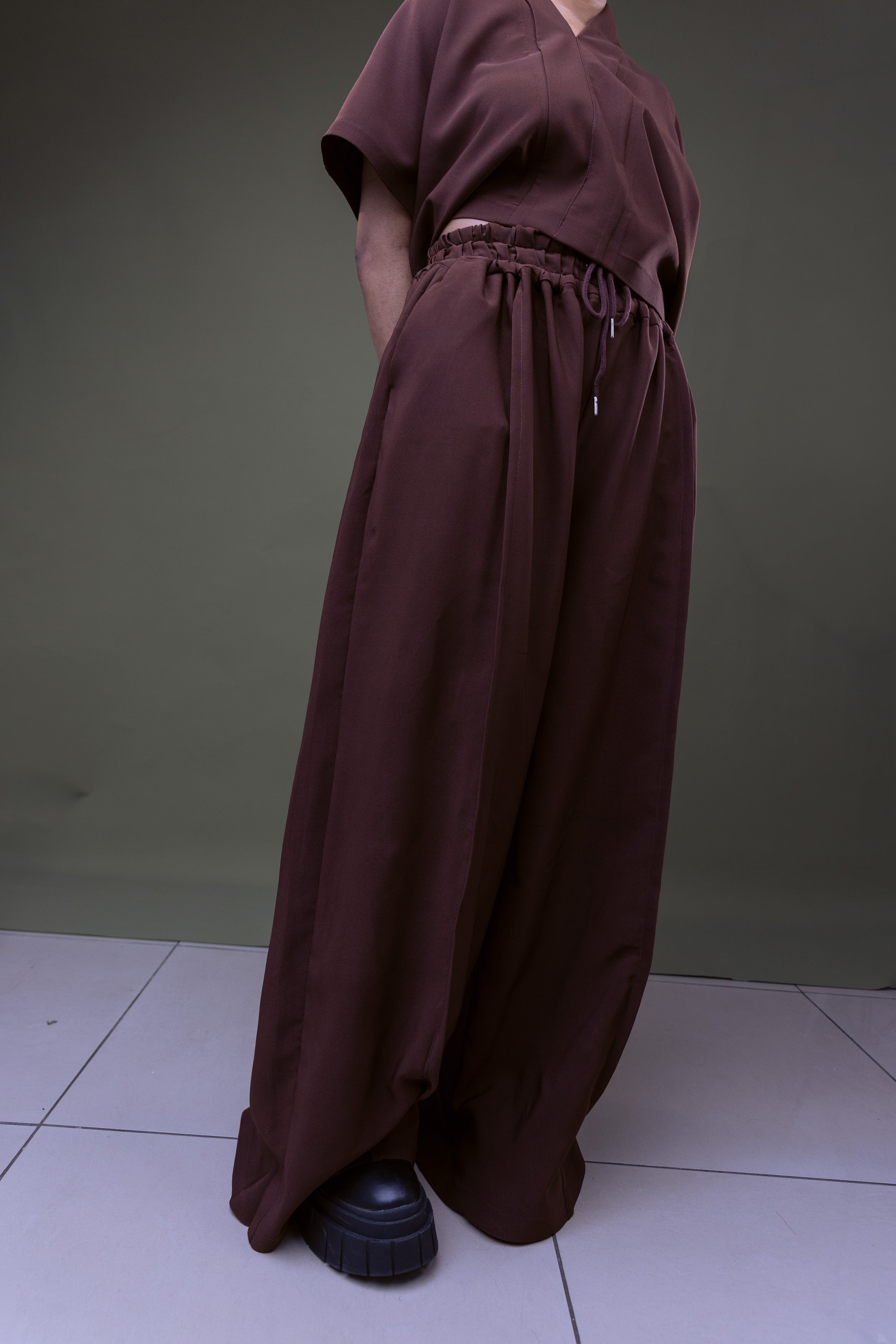 Non-Binary Wide Leg Trouser | Jumbo Trouser