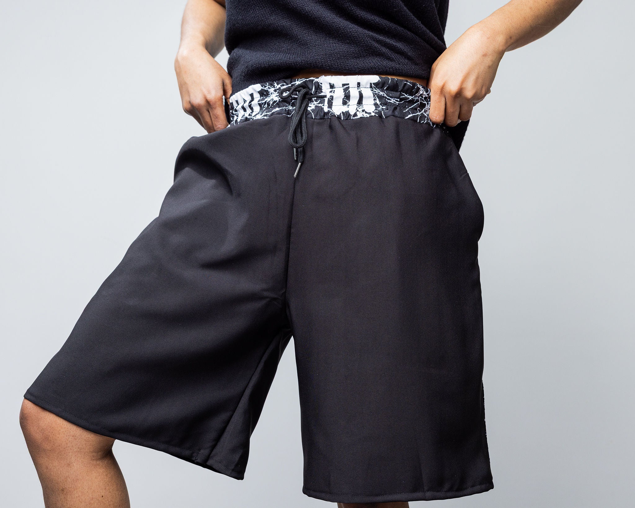 Unisex Summer Shorts |  Afro fusion| Aso-oke| Ankara