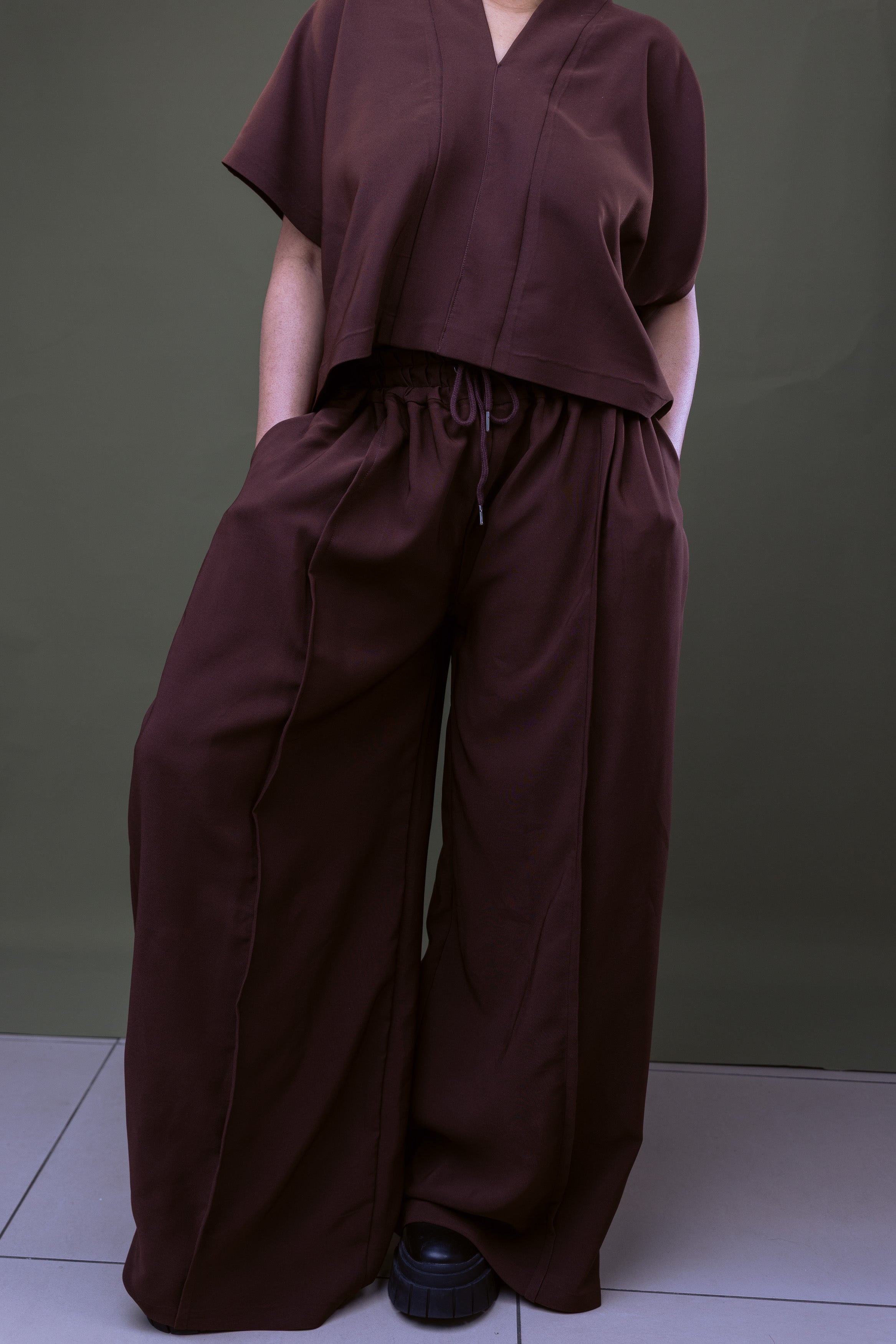 Non-Binary Wide Leg Trouser | Jumbo Trouser