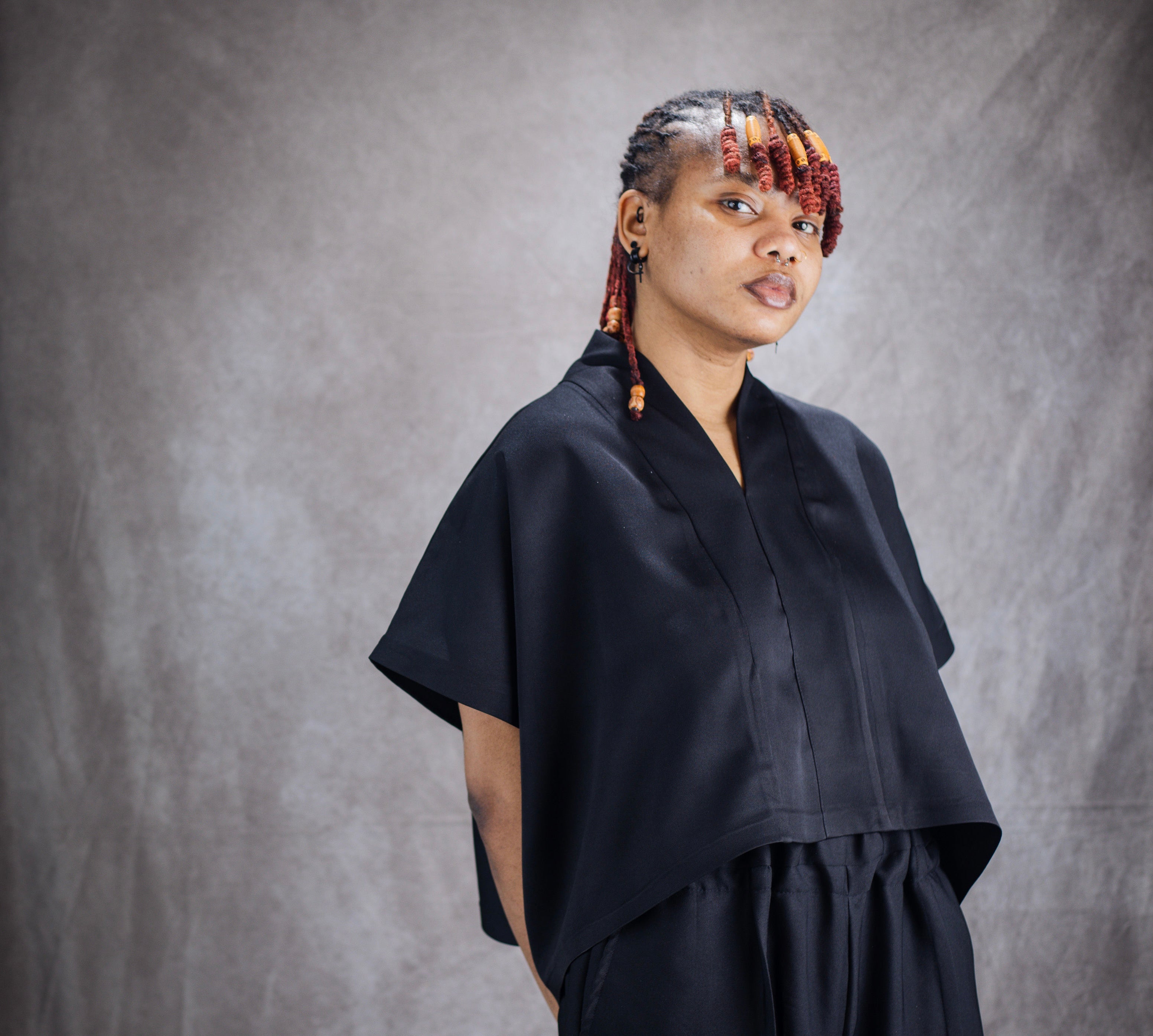 Non-Binary Top | Loose Gillet