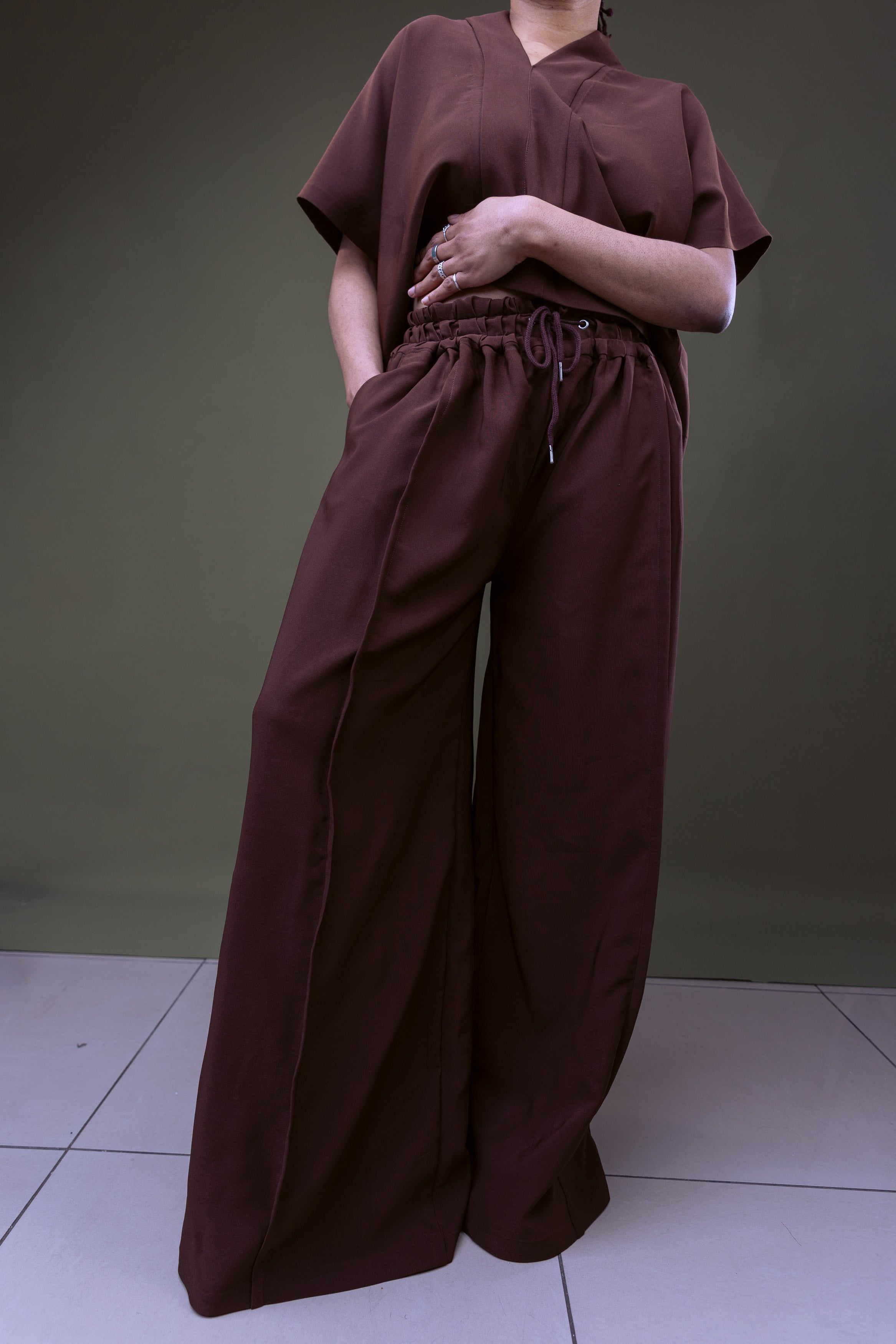 Non-Binary Wide Leg Trouser | Jumbo Trouser