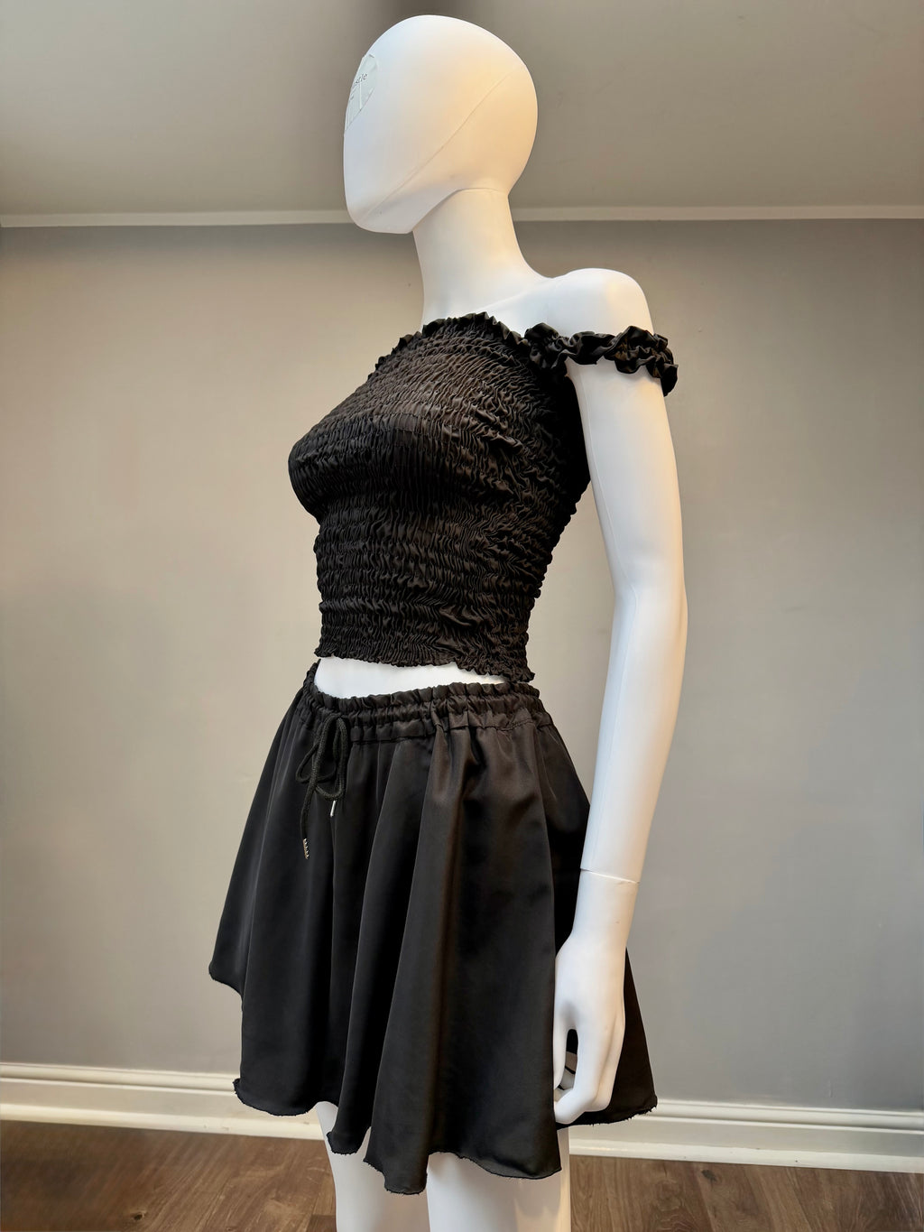 Smoked Summer two-piece top and flared skort