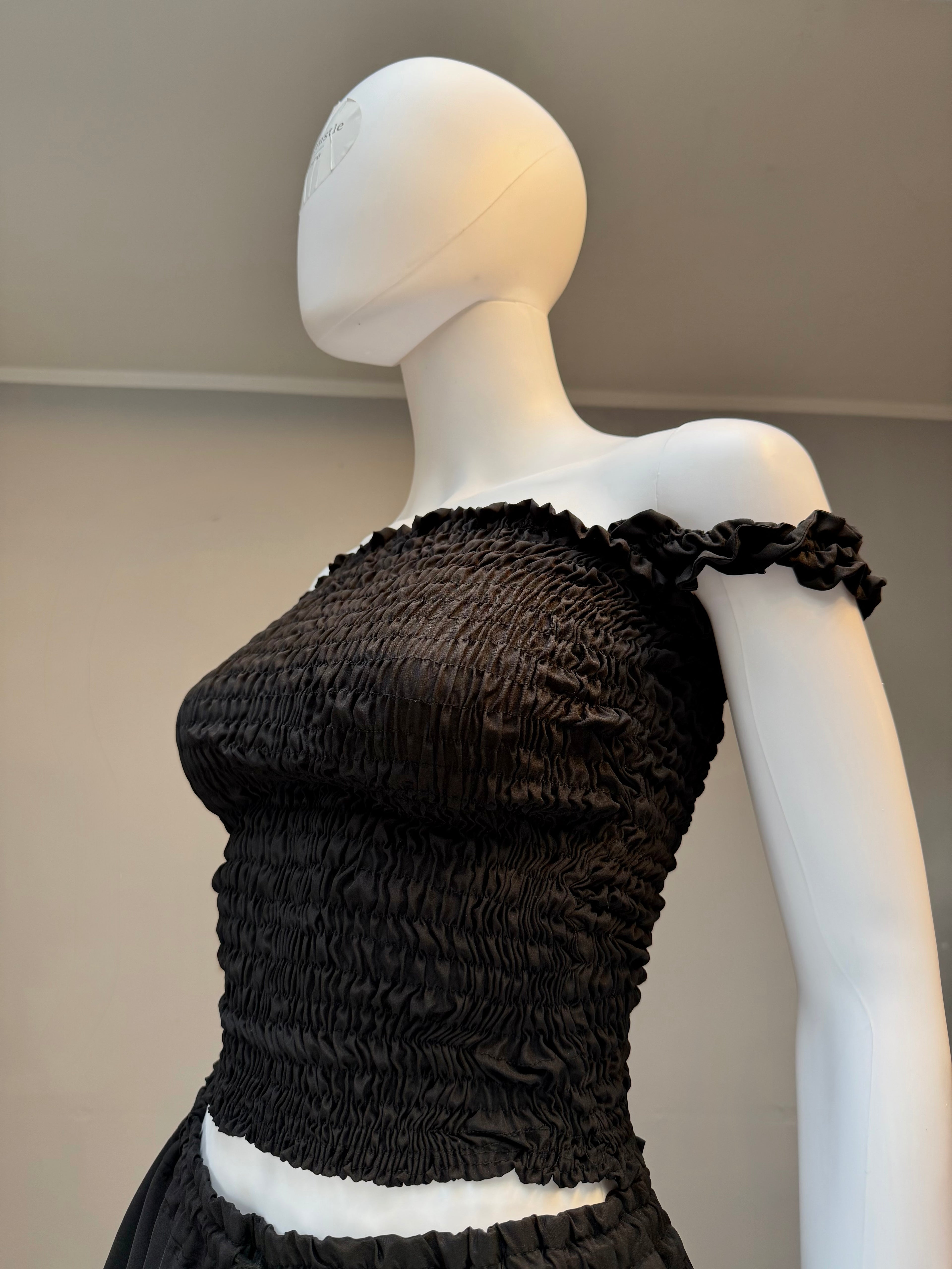 Smoked Summer two-piece top and flared skort