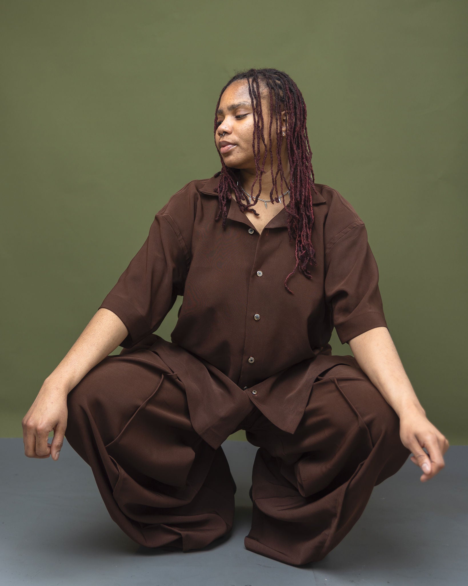 Wide Leg Trouser and T-Shirt Set |Gender Neutral Outfit