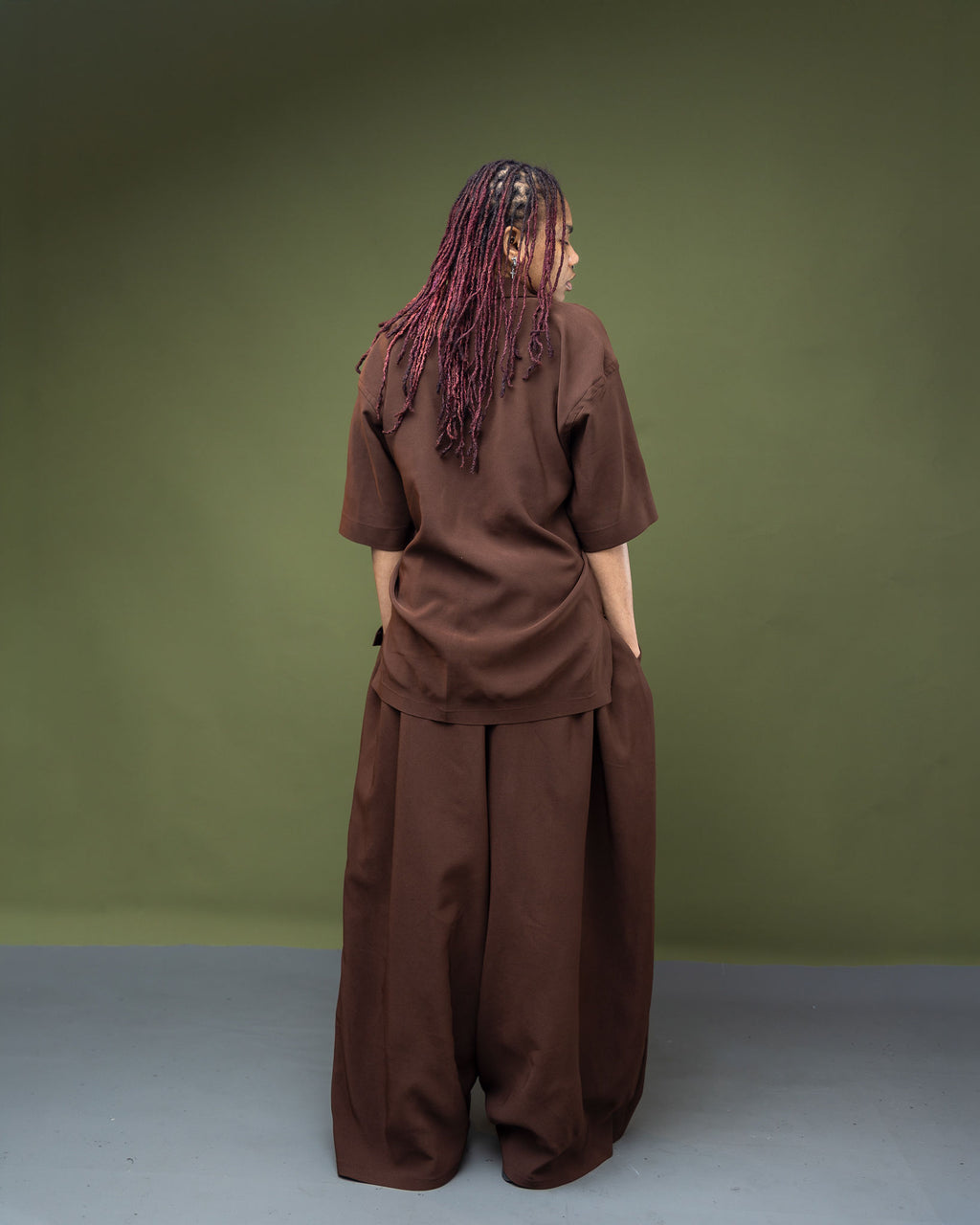 Wide Leg Trouser and T-Shirt Set |Gender Neutral Outfit
