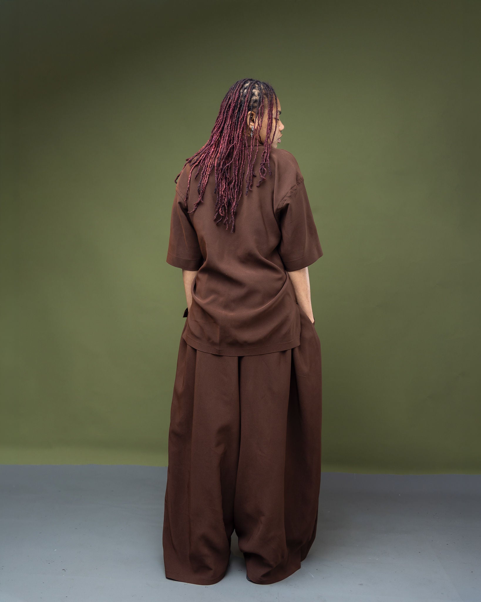 Wide Leg Trouser and T-Shirt Set |Gender Neutral Outfit